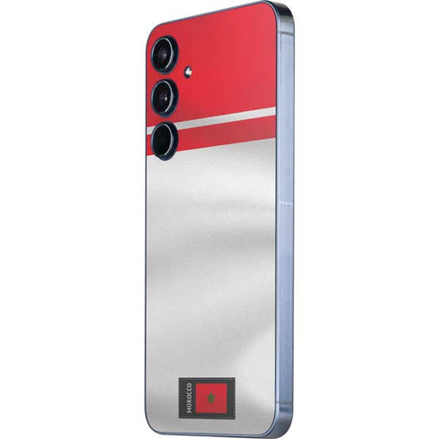 Morocco Soccer Flag Galaxy A55 5G Skin